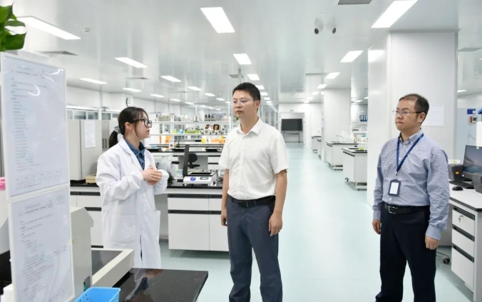 向“新”而行 区主要领导考察生物技术开发企业，擘画产业发展新蓝图
